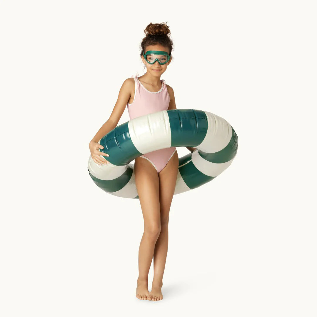 Petites Pommes Swim Ring Oxford Green