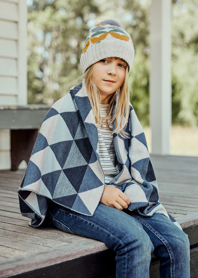 UIMI | Indiana Merino Wool Blanket - Storm