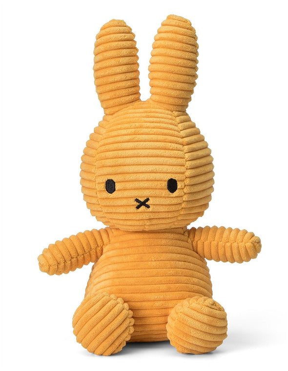 Miffy Plush Sitting Corduroy Yellow (50cm)