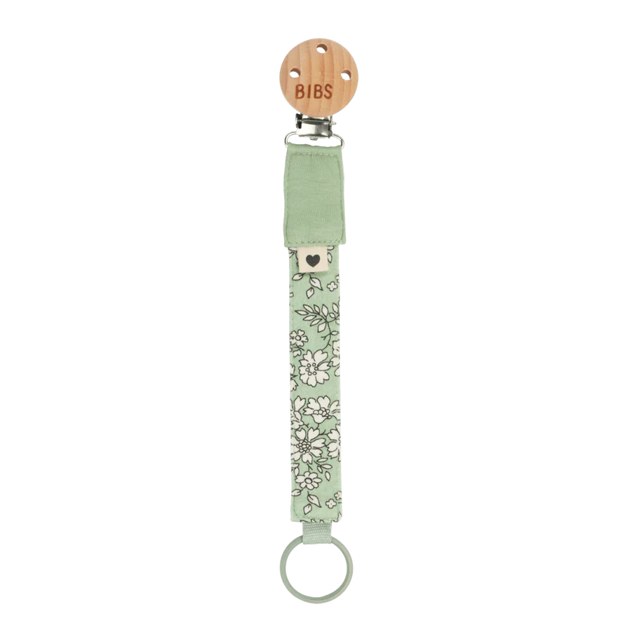 BIBS x Liberty Pacifier Clip - Capel Sage