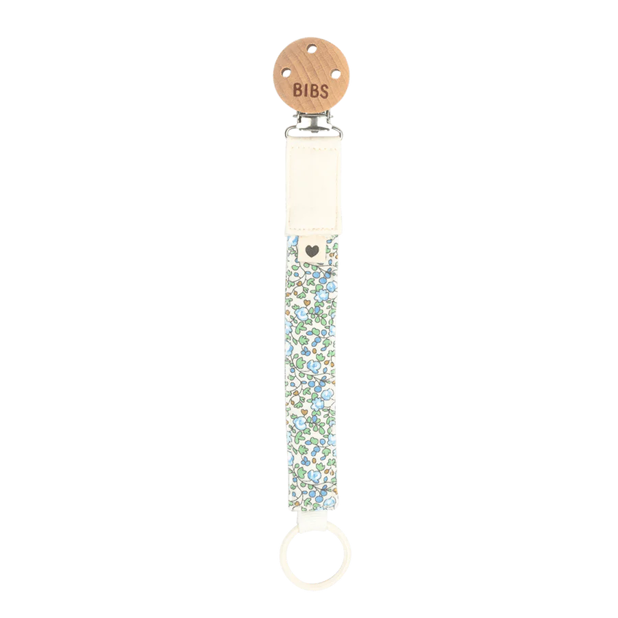 BIBS x Liberty Pacifier Clip - Eloise/Ivory