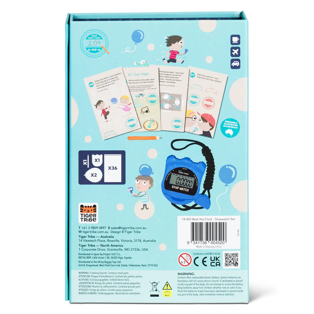 Beat the Clock - Stopwatch Set by Tiger Tribe