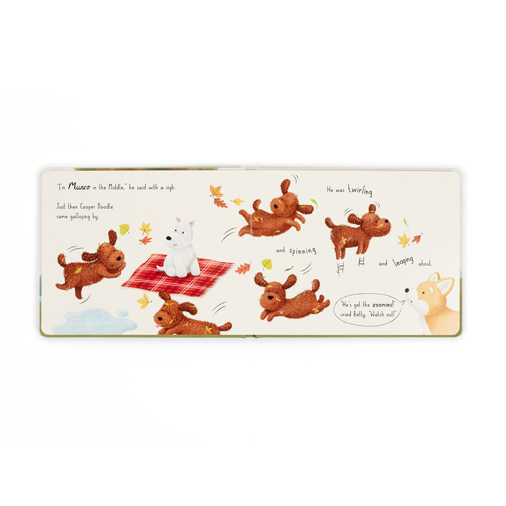 Jellycat - Munro In The Middle Book