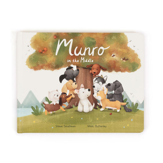Jellycat - Munro In The Middle Book