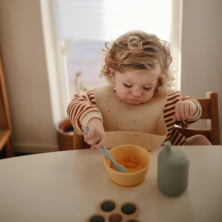 Mushie Silicone Feeding Spoons