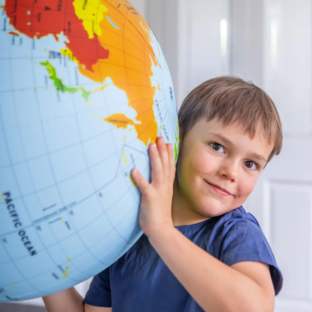 World Globe - Countries & Cities - 50cm Tiger Tribe