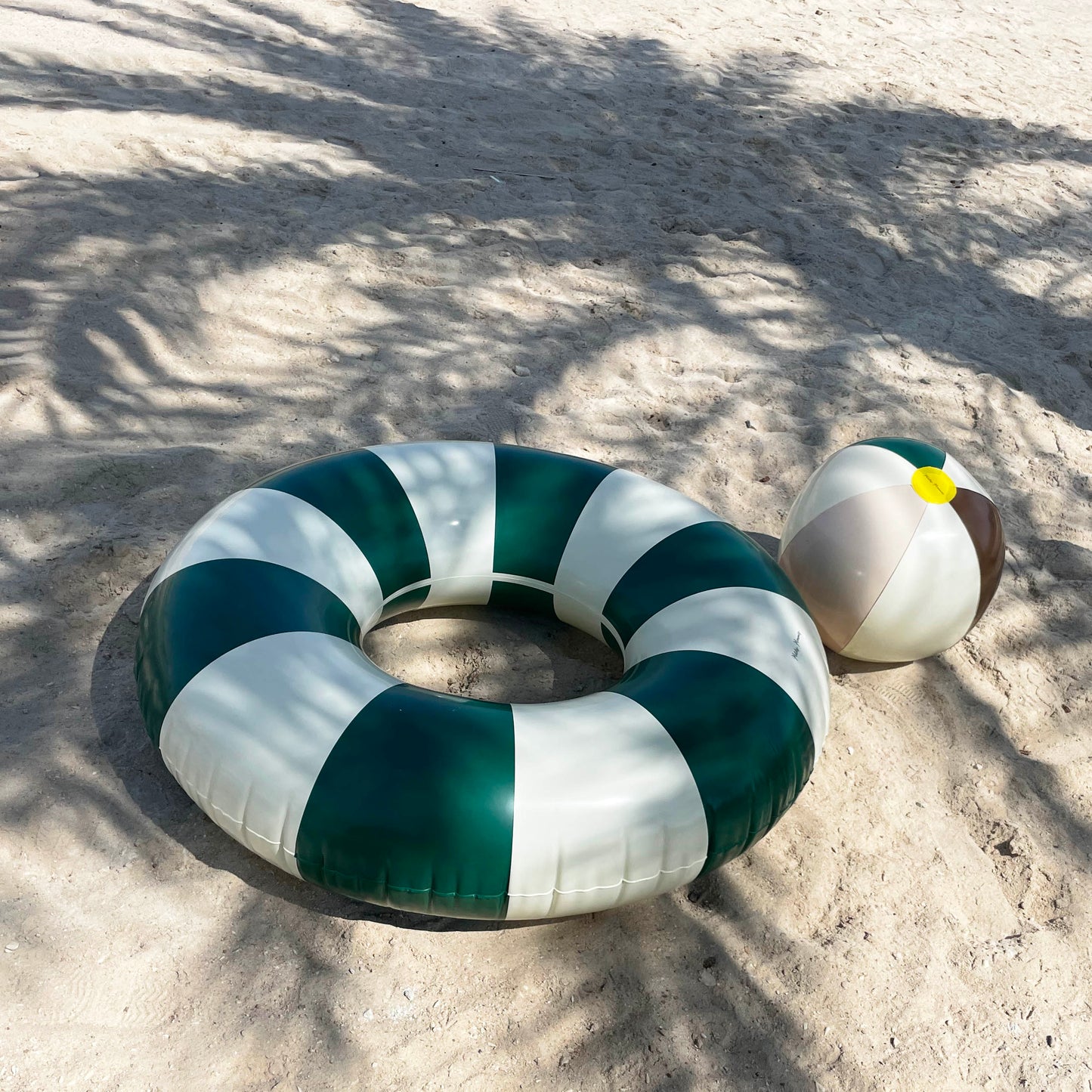Petites Pommes Swim Ring Oxford Green