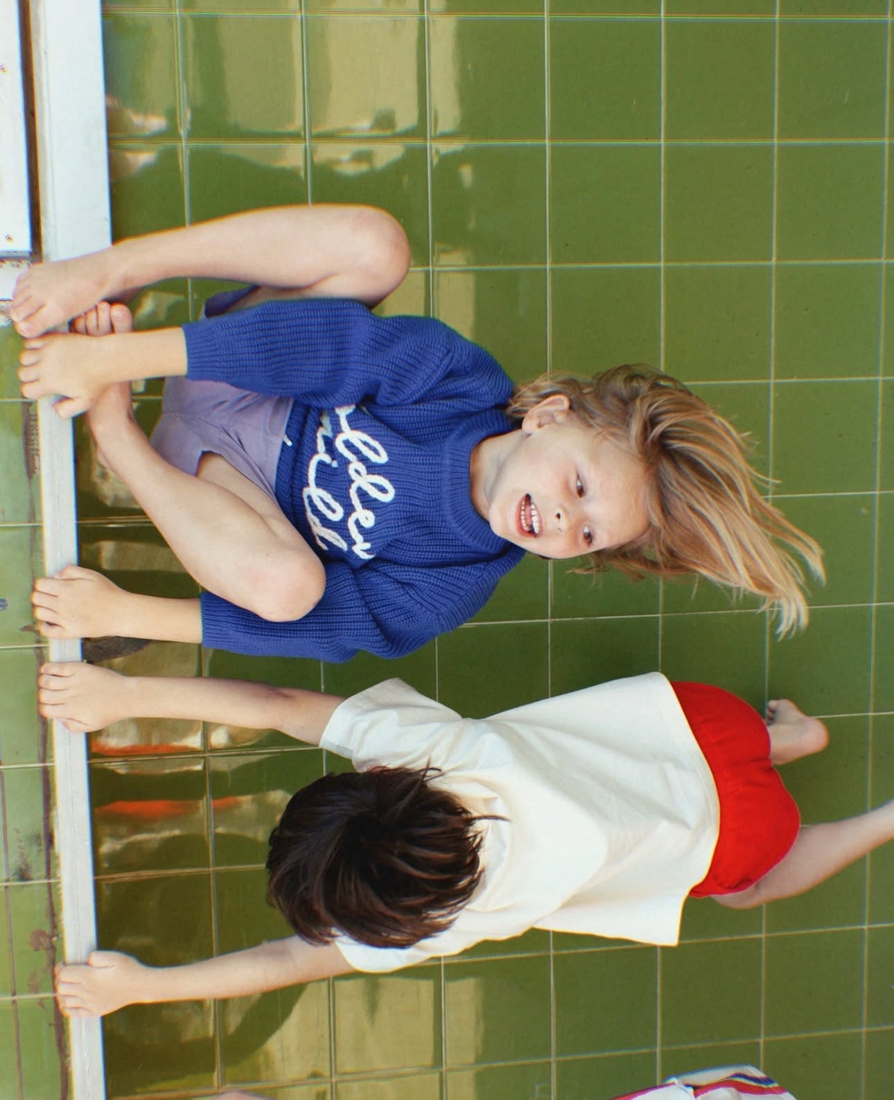 The Golden Child Knit Sweater - Electric