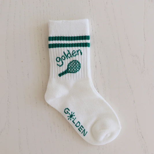 Golden Children Retro Boy Socks Vanilla / Green