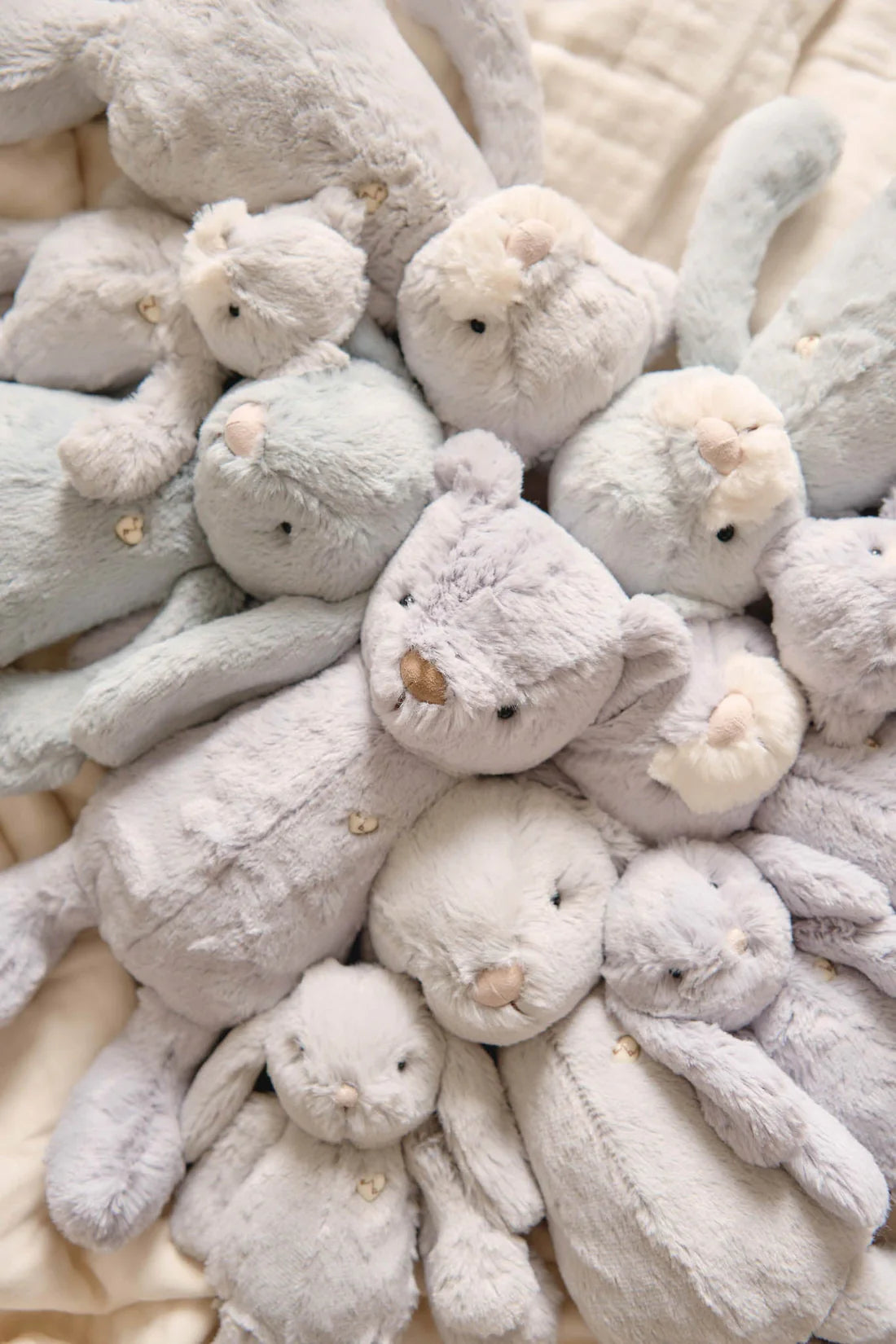 Jamie Kay Snuggle Bunnies - Penelope the Bunny - Moonbeam 30cm