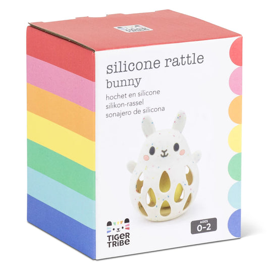 Tiger Tribe - Silicone Rattle - Bunny