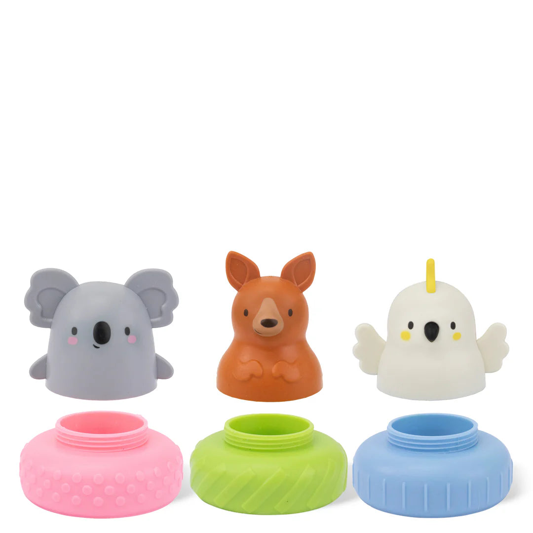 Mix & Match Bath Mates - Aussie Animals by Tiger Tribe