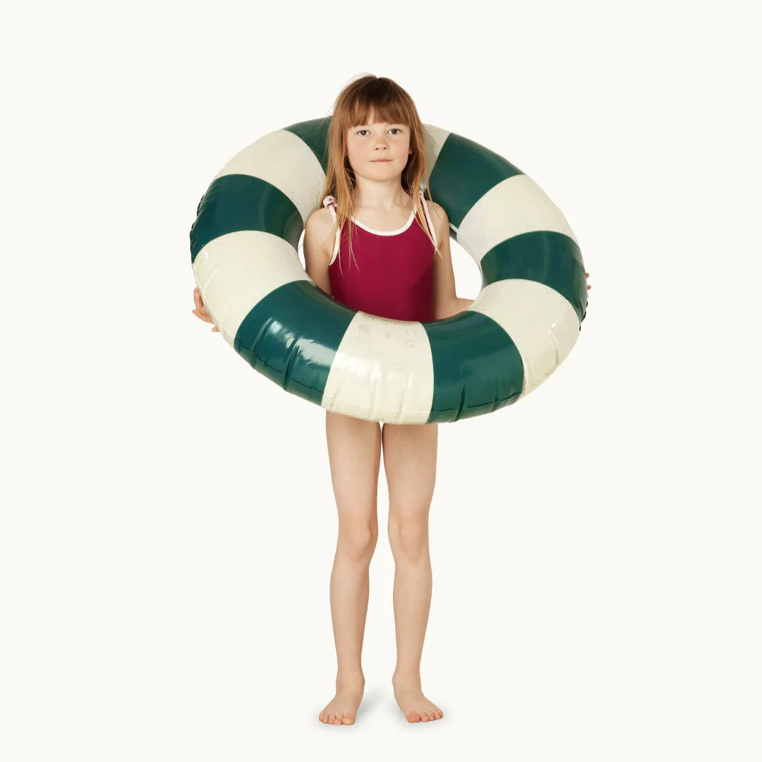 Petites Pommes Swim Ring Oxford Green