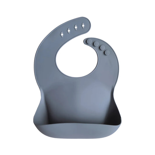 Mushie Silicone Baby Bib - Tradewinds