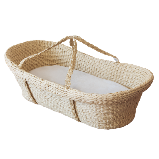 Nature Baby Moses Basket and Mattress
