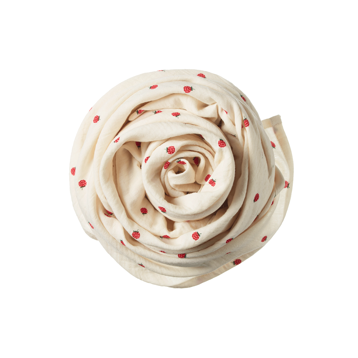 Nature Baby Muslin Wrap Raspberry Print