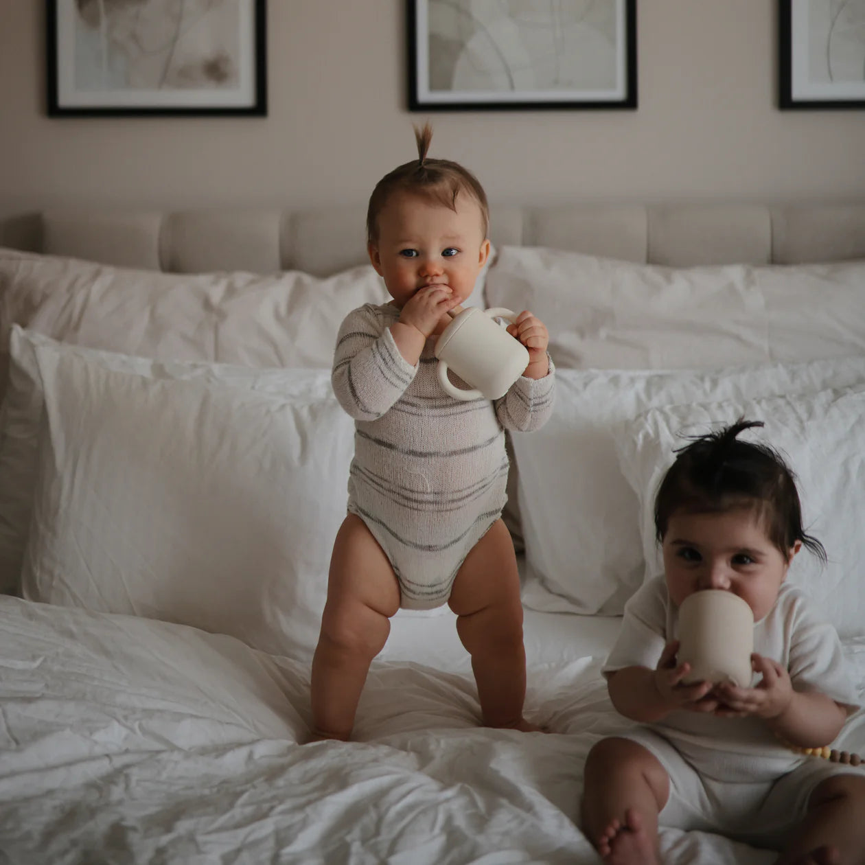 Mushie Silicone Sippy Cup