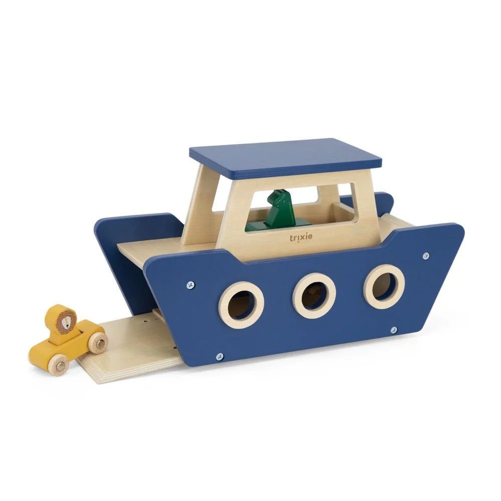Trixie Wooden Ferry Boat