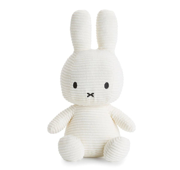 Miffy Plush - Sitting Corduroy Offwhite (33cm)