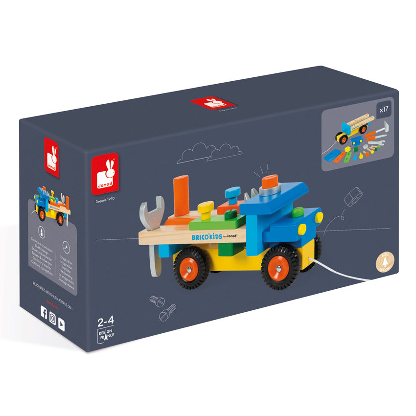 Janod - DIY Tool Kit Truck
