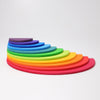 Rainbow Semi Circles (11 pieces) by Grimm’s