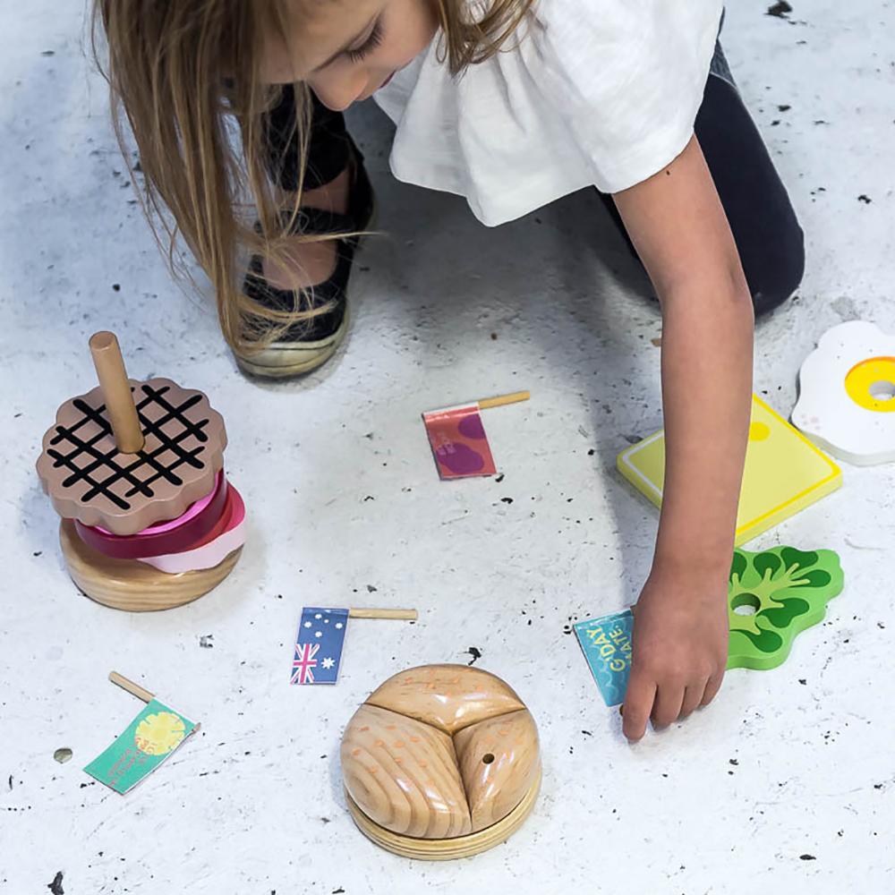 Australian Stacking Burger by Make Me Iconic