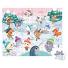 Janod - Snow Party Puzzle - 36 pieces