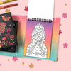 Glitter Colouring Set - Night Garden by Tiger Tribe