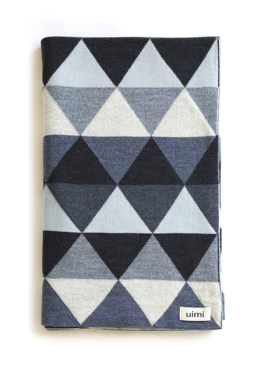UIMI | Indiana Merino Wool Blanket - Storm
